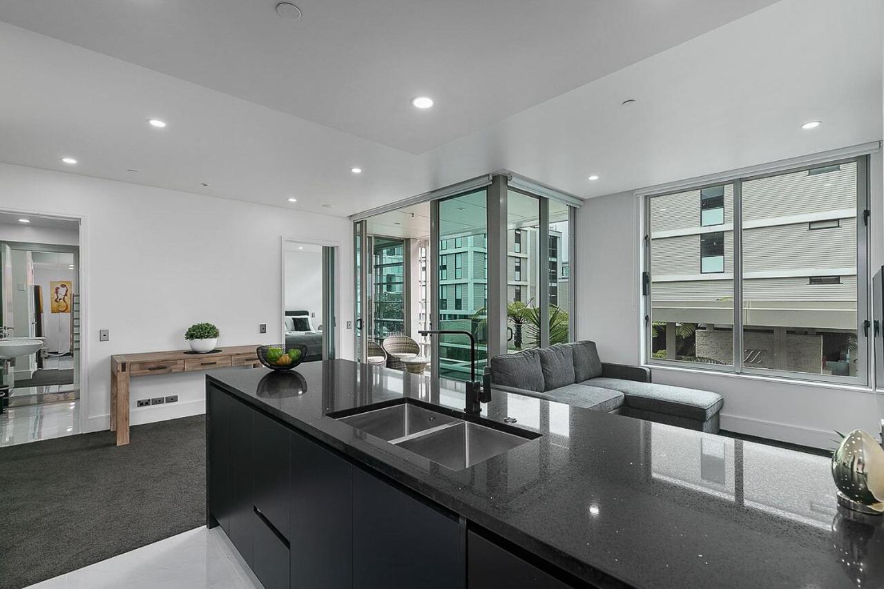 Qv Upscale Modern Viaduct Apt With Parking - 965 奥克兰 外观 照片