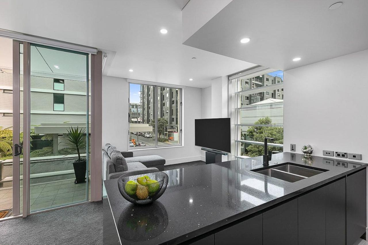 Qv Upscale Modern Viaduct Apt With Parking - 965 奥克兰 外观 照片